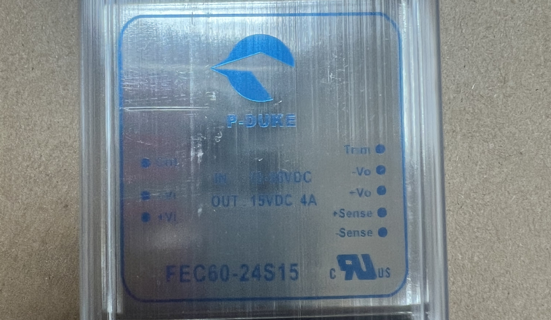 FEC60-24S15 P-DUKE/台湾博大 DC-DC模块 300KHz(Typ) 36V