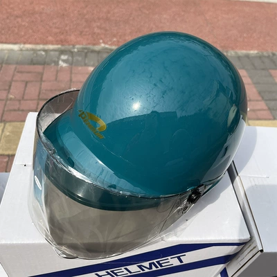 Motosiklet dəbilqələri — Helmet Sunscreen Electric Vehicle Helmet for - one-size-fits-all-dark-spruce-green-standard-light-tea-lenses