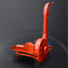 喂牛青贮秸秆切断机移动方便电动铡草机牧场花生秧青储切碎机