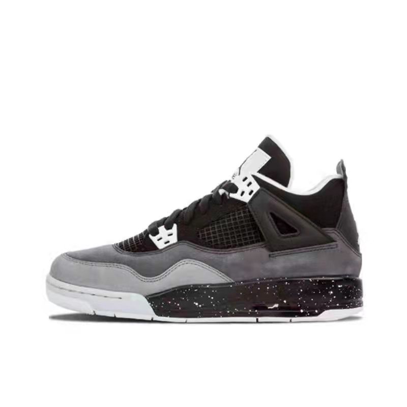 Putian zapatos de comercio exterior AJ4 rojo y azul Duan Duan lava caliente gran París Joe4 antideslizante desgaste zapatos de baloncesto deportivo universal image 32
