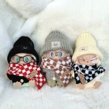 һ����耳׿�Labubu��������������Ɍ�ë��ů�����b����ñ���·�