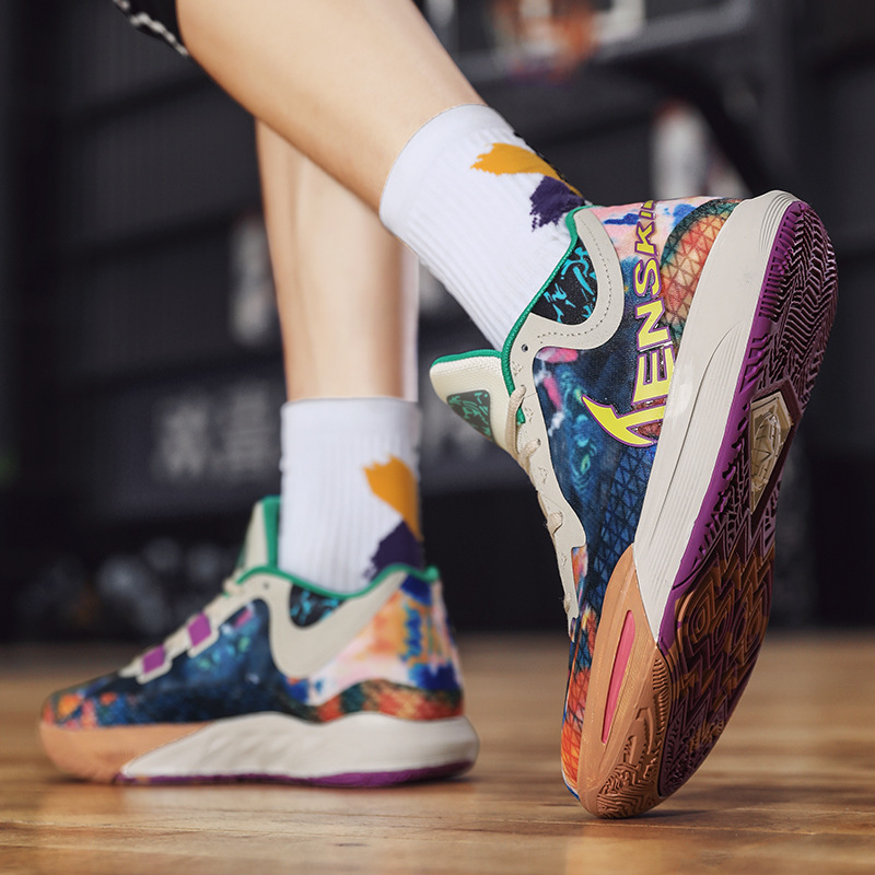 Owen 9 chaussures de basket-ball en plein air combat professionnel collégiens portent des chaussures légères automne respirant chaussures de sport pour enfants_voghion.com