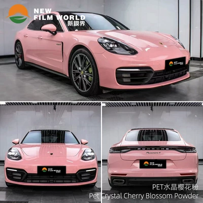 crystal series car color change, Automotive Film - crystal-sakura-powder