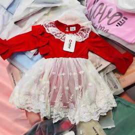 新Patpat外贸品牌混搭风格儿童服装库存可爱风精品四季款尾货批发