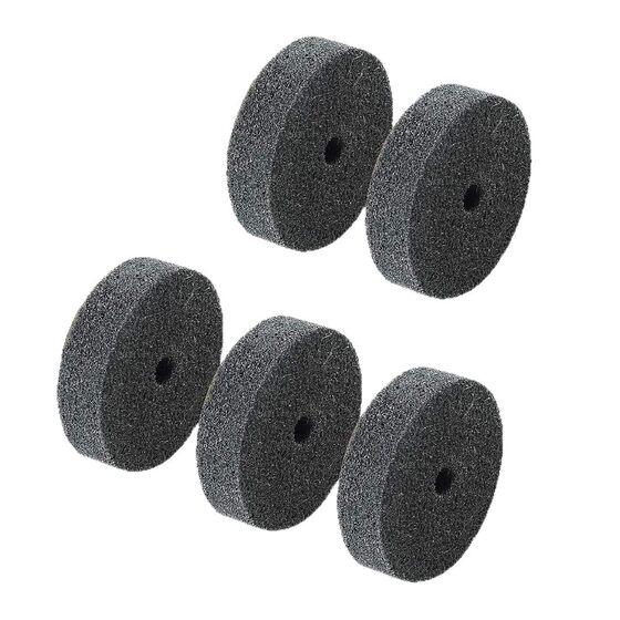 3 inch fiber wheel table mill special nylon polishing wheel non-woven wheel grinding wheel metal nylon wheel