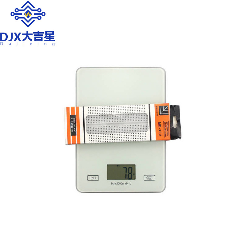 MB-102 빨간색과 파란색 선이 있습니다. 브레드 보드 실험 연결 플레이트/830 구멍
