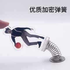 New Style "Chiken You Too Beauty" Meme Face Keychain Spring Swing Decor Car Ornament