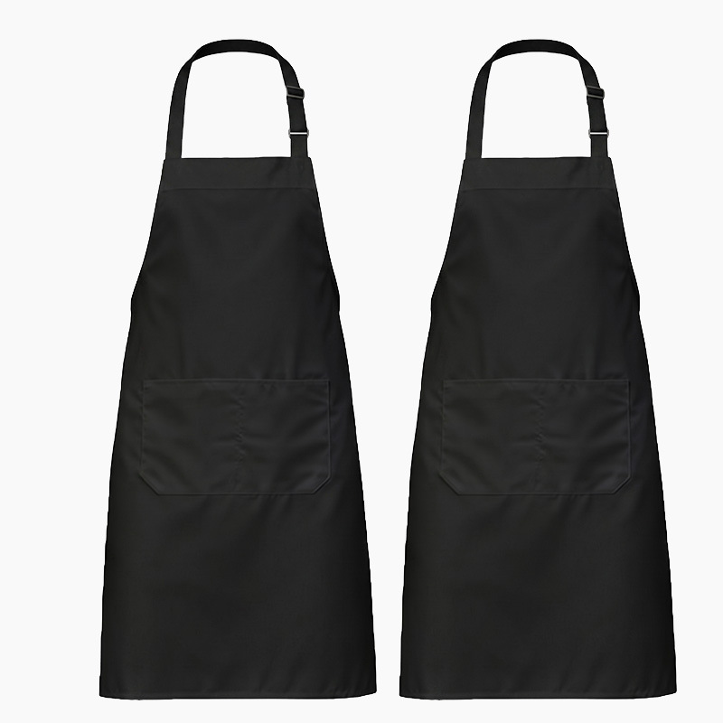 Nuevo delantal impermeable de comercio exterior transfronterizo para dibujar logotipo de impresión correa ajustable cocina delantal de comedor image 10