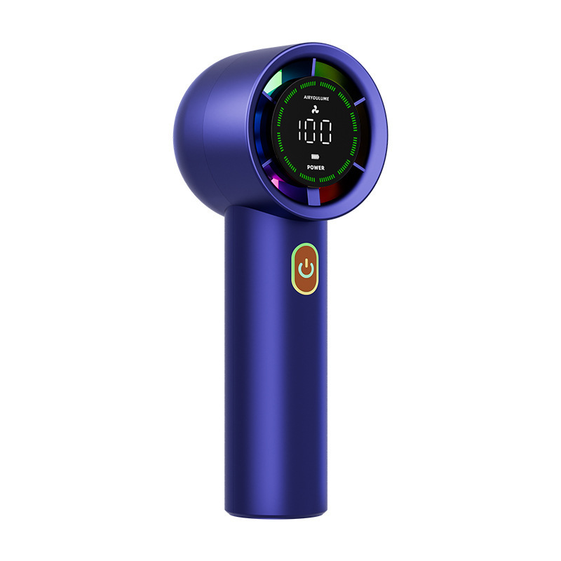 2025 新しい高速ハンドヘルドファン USB 充電式ブラシレスミニポータブル 100 スピード小型ファンクロスボーダー|undefined