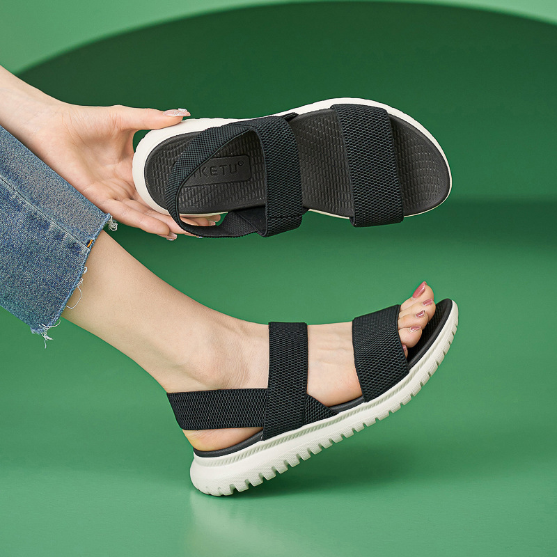 H1109 - A1 nuevo 2025 moda deportiva MD soleas ligeras y cómodas sandalias casuales de tamaño grande una generación de cabello