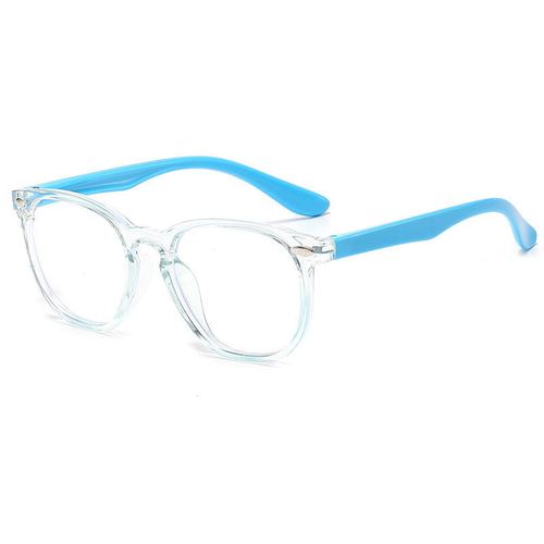 新款儿童防兰光平光镜 时尚轻盈舒适小孩彩色潮流平光眼镜框1026