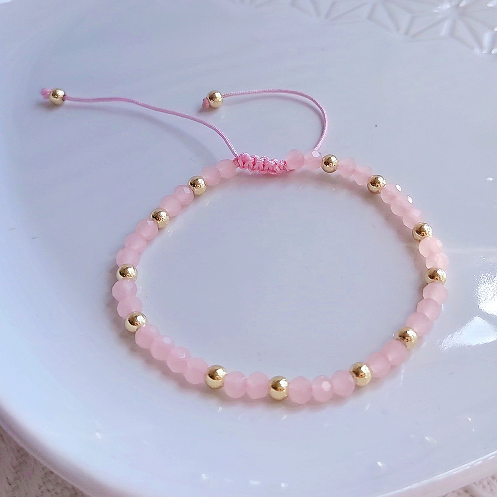 Fashion Geometric Pearl Knitting Bracelets 1 Piece