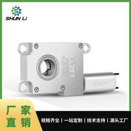 厂家直销背包锁霸王锁8V智能锁指纹锁直流减速电机微型窗帘马达锁