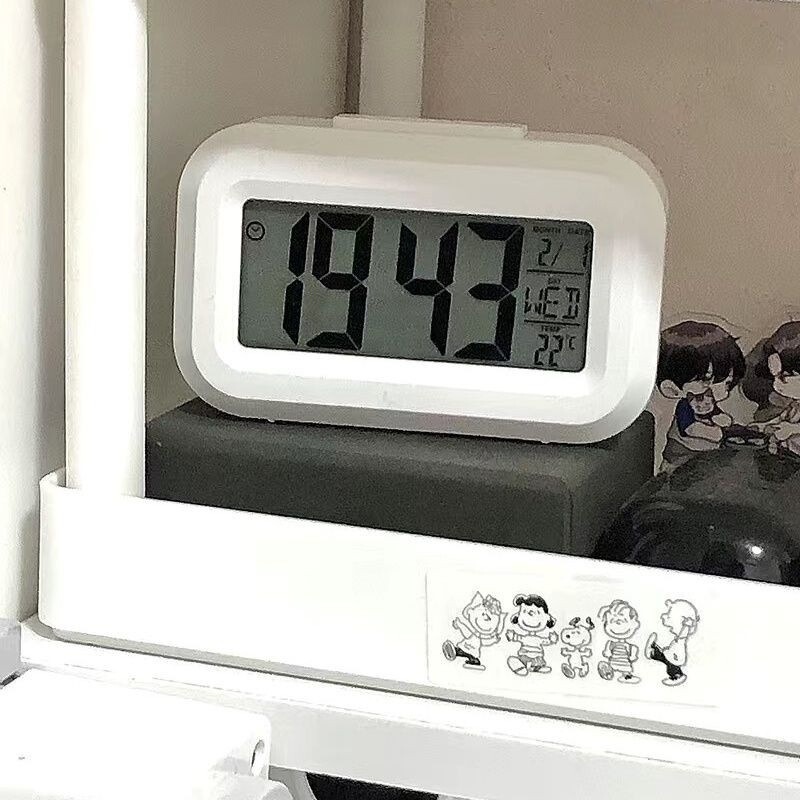 Mini luminous electronic alarm clock for students, bedside portable clock, smart electronic clock Mini luminous electronic alarm clock for students, bedside portable clock, smart electronic clock