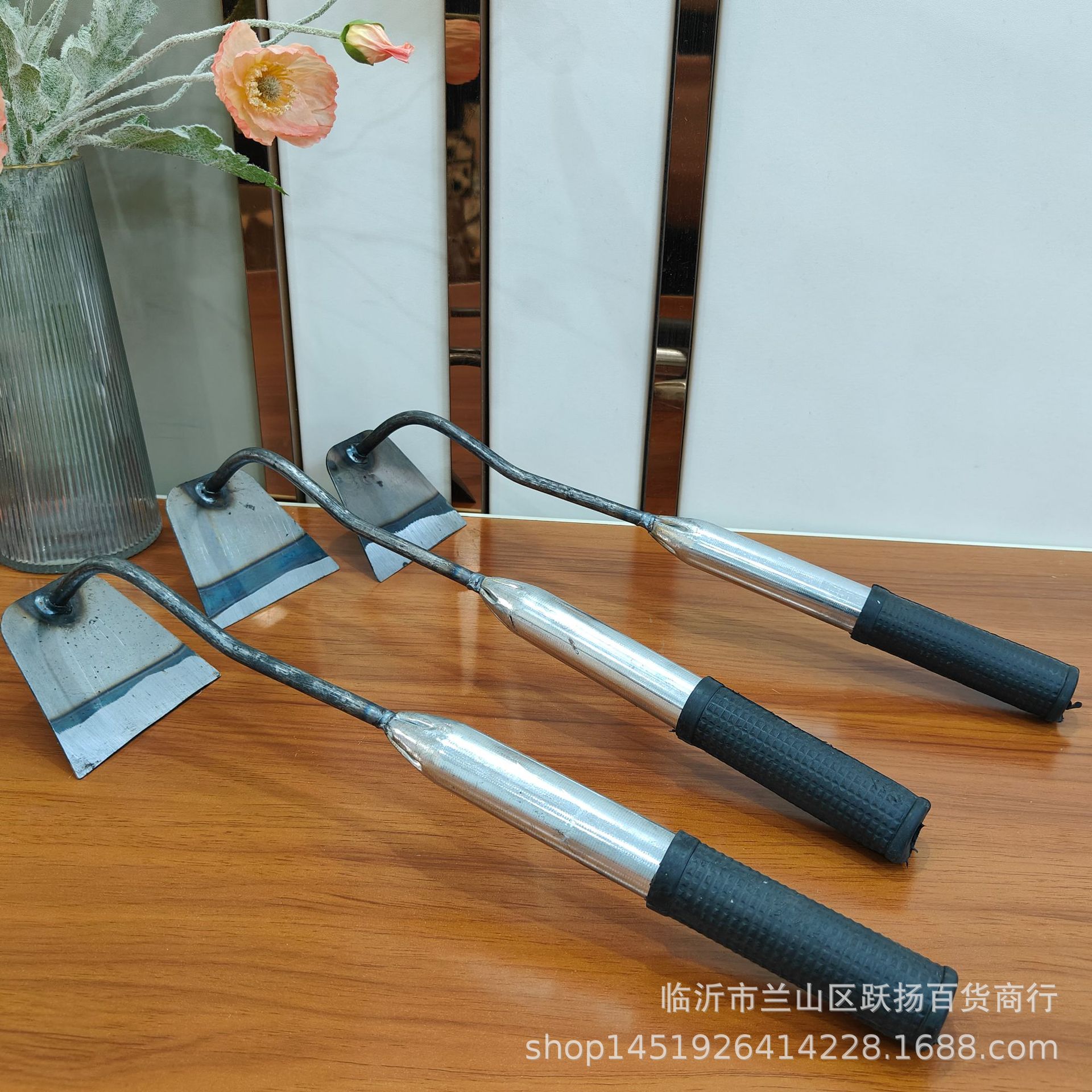 家用短把锄 园林园艺两用锄头 农用锄草锄头 五元六元百货货源