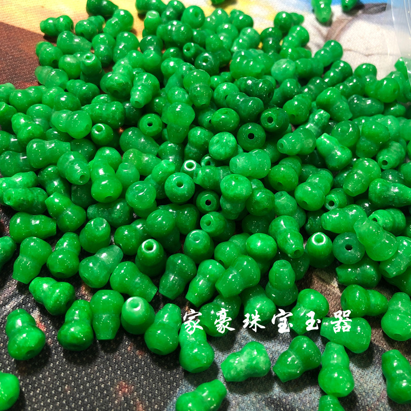 乾青鉄龍生6*9mひょうたん散珠卸売りdiy部品のブレスレットネックレスイヤリング玉ひょうたんイヤリング|undefined