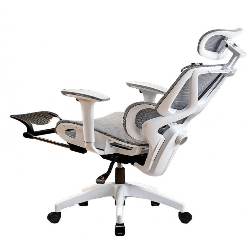 Ergonomic Chair, Waist-Protecting Computer Chair, Home Comfortable Sedentary Reclining Office Chair, Breathable Gaming Chair