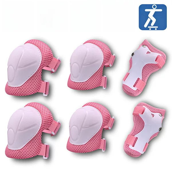 Source Manufacturer Kidsren's Scooter Protective Gear Bicycle Balance Car Twist Wheel Skateboard Protective Gear 6-Piece Set Wholesale