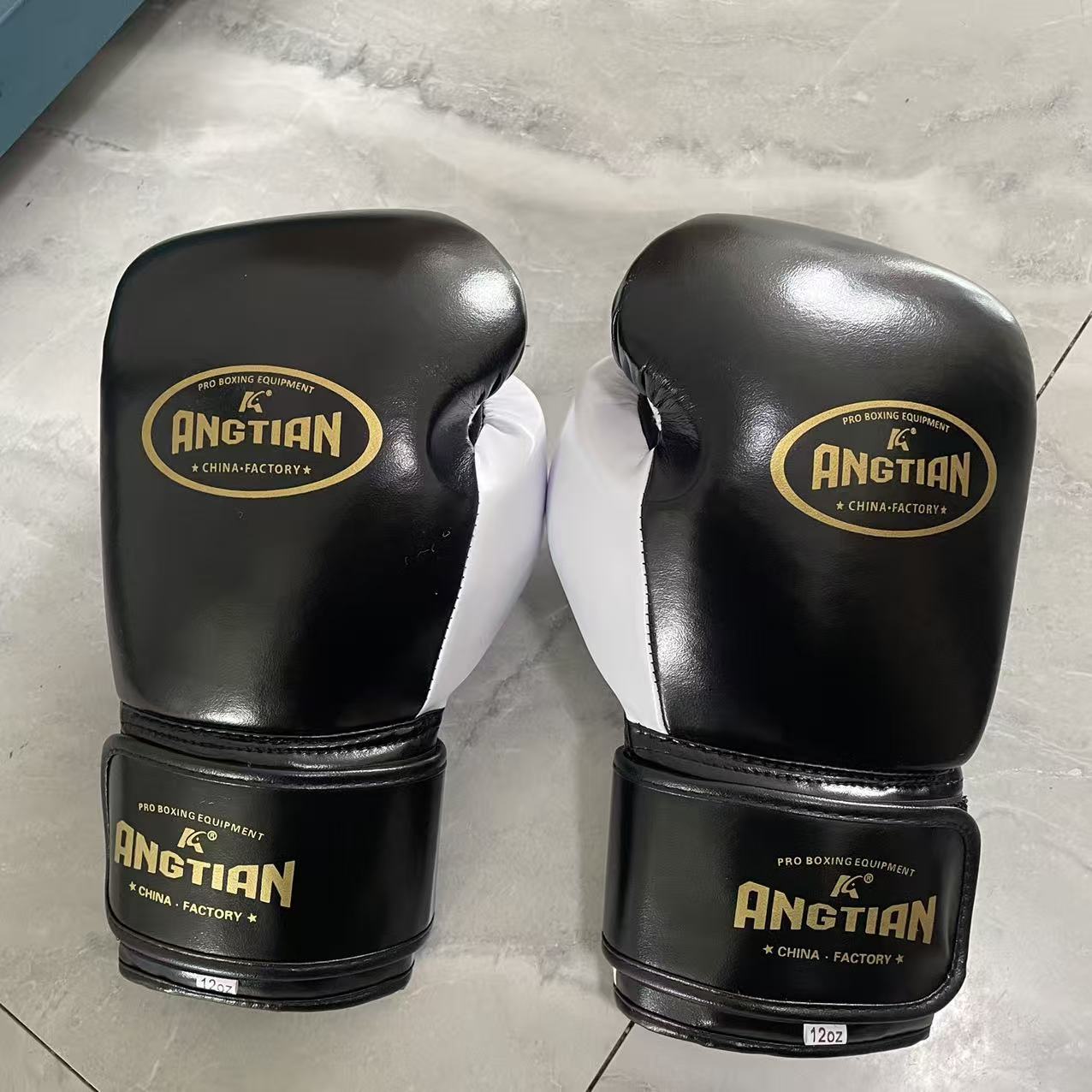 Fábrica Angtian guantes de boxeo personalizados directos guantes de boxeo profesional Sanda image 1