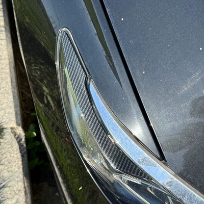 car sticker modification, Lamp eyebrow