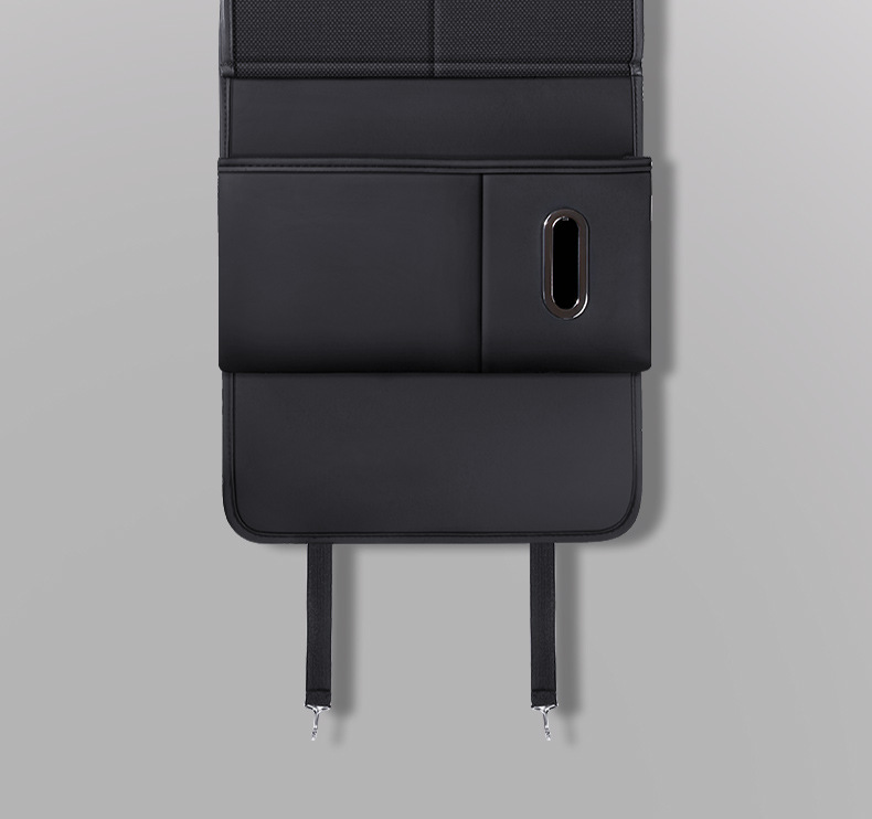 Car seat back storage bag, vehicle-mounted storage bag, foldable small table board suitable for SUVs, sedans, and pickup trucks