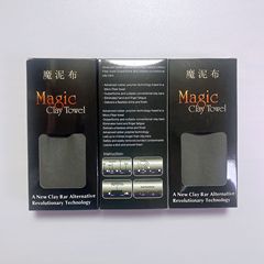 Domestic mud grinding cloth, sludge removing clay cloth, car washing volcano magic mud cloth, cleaning and beauty car wiping towel for special use