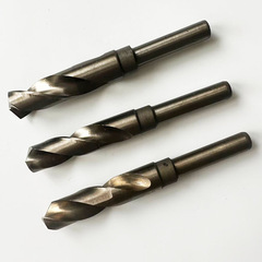 High-speed steel 1/2-inch shank twist drill, small-shank drill bit—specialized for cobalt-containing stainless steel, with straight shank, ultra-hard drill bit for drilling.