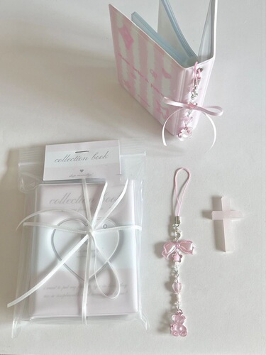 Cross-border Amazon beaded hanging chain mobile phone chain card book pen bag bag pendant pink girl heart gift