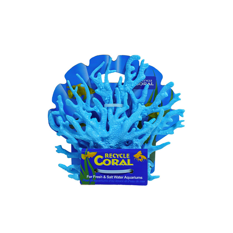 Coral transfronterizo dedicado al paisajismo de acuarios, acuario de simulación de acuario, acuario, peces falsos, tanque de agua de mar, coral blando, secado duro