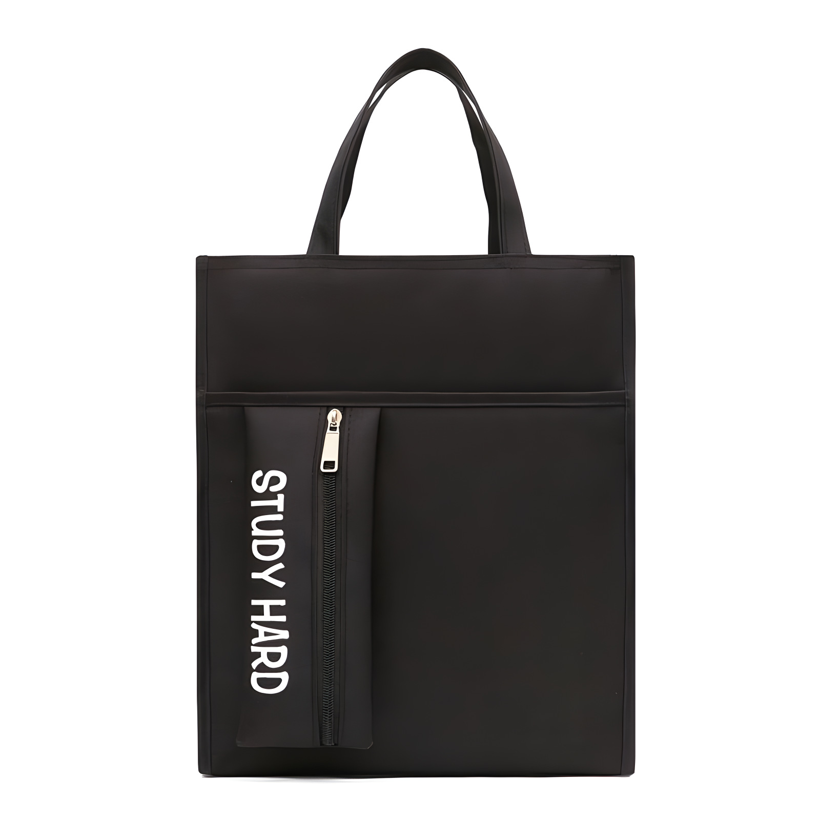 Bolsa de archivos portátil con cremallera bolsa de información A4 bolsa de libro de aprendizaje clase de entrenamiento tutorial bolsa maletín impresión logo