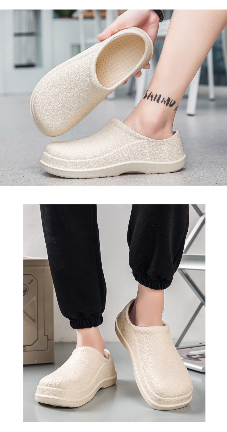 Scarpe da cuoco antiscivolo impermeabili per uomo leggere_voghion.com