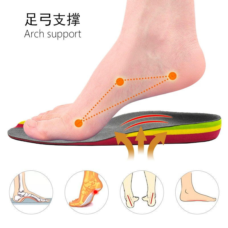 Плоская плоскостопная коррекционная стелька регулировка ступней