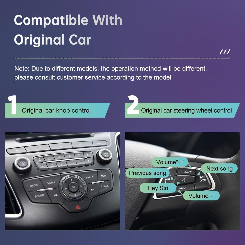 Wireless Carplay Android Auto decoding box for Ford Sync2 system