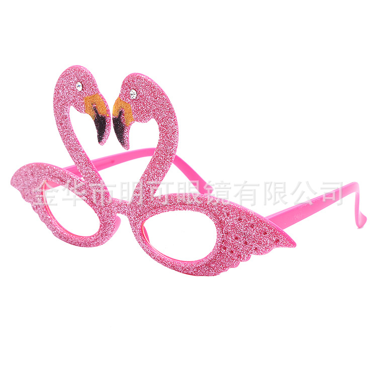 Gafas de Sol de Fiesta Hawaiana con Diseño de Flamenco ABS Decorativo para Playa image 28