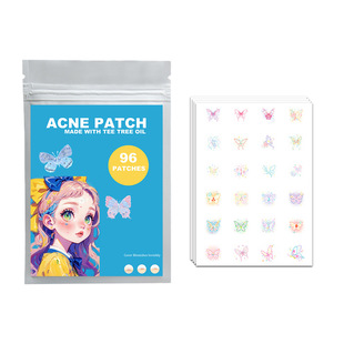 New Butterfly Cute Pit Patch Gentle No Stimulation Fade Pimple Acne Closed to Improve Pimple Muscle