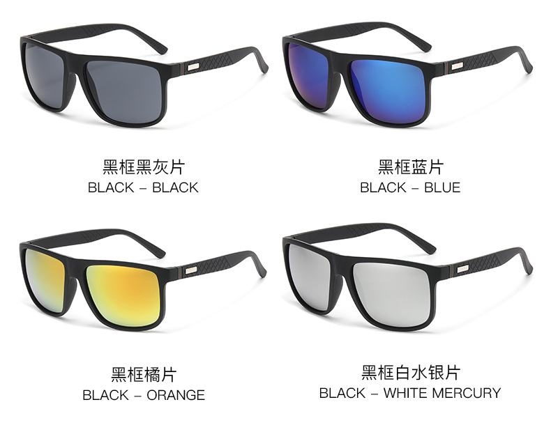 Premium Sonnenbrillen Polarisiert Fashion Herren Sonnenbrille UV-Schutz Verspiegelt Farbeffekt Autofahrt Sonnenbrille