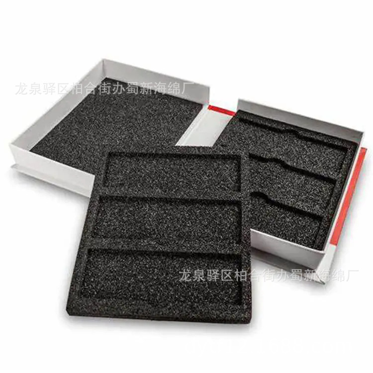 厂供黑色防静电海绵包装/黑色防静电海绵内托/黑色防静电海绵内衬