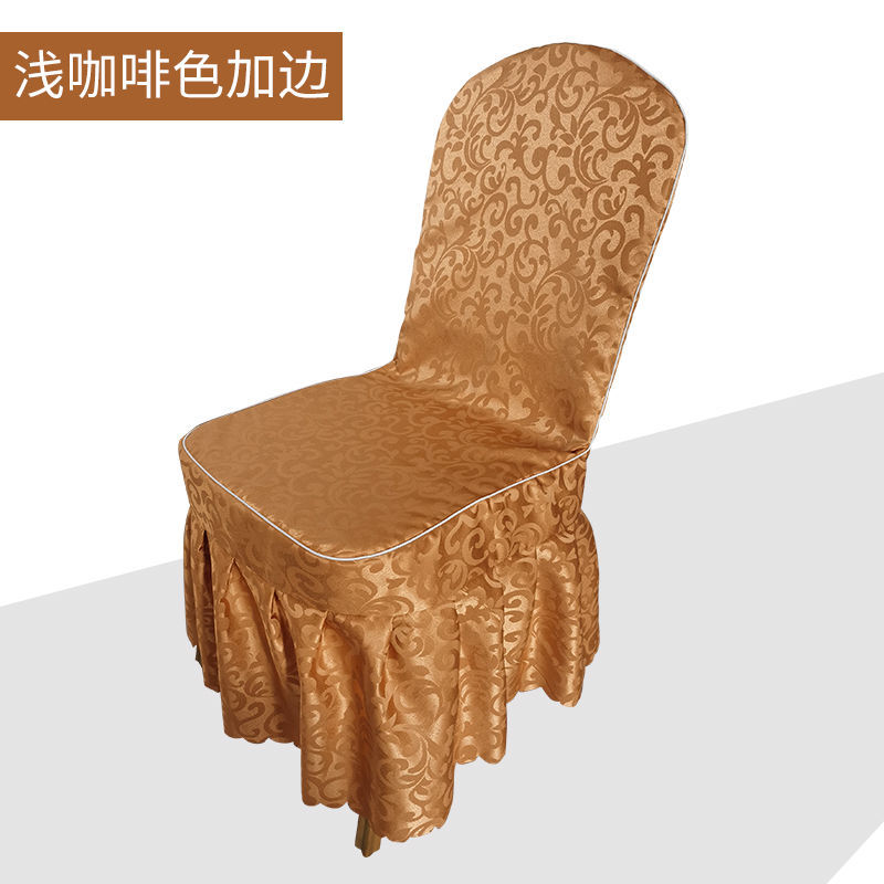 Café ligero Doble gancho vestido largo con dientes ☆