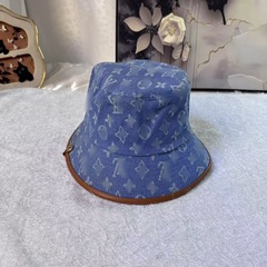 2025 新しい文字正しいバージョン刺繍ロゴ純綿ファッションカジュアル多用途韓国スタイル顔見せ小型サンシェードフィッシャーマンハット
