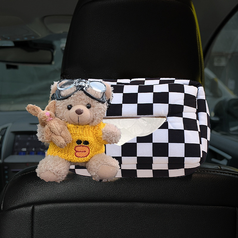 [Productos de punta] Bolsa de papel de dibujo para coche, caja de reposabrazos para mujer, bolsa de papel, caja de dibujo para coche colgante, decoración de caja de dibujo para coche image 27
