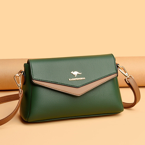 Bags for Women New  Crossbody Shoulder Bag Contrast Color Women’s Mother’s Bag Small Square Bag Women’s European and American One Piece Dropshipping