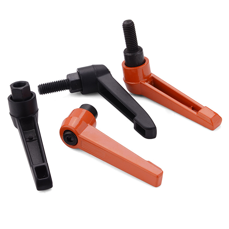 M6-M12 조정 가능한 위치 조임 핸들 나사 7자형 핸들 L형 회전 조정 나비 나사 L