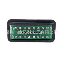 ��܇�z�y�xOBDII2��ɫ���幫ĸ��16PINоᘌ��幫ĸ�Ӿ�16�ײ��^