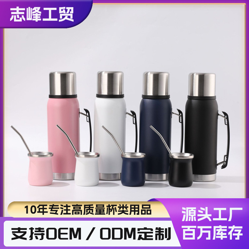 304 taza de vacío de acero inoxidable hervidor deportes al aire libre olla de viaje de gran capacidad olla de escalada hogar olla fría