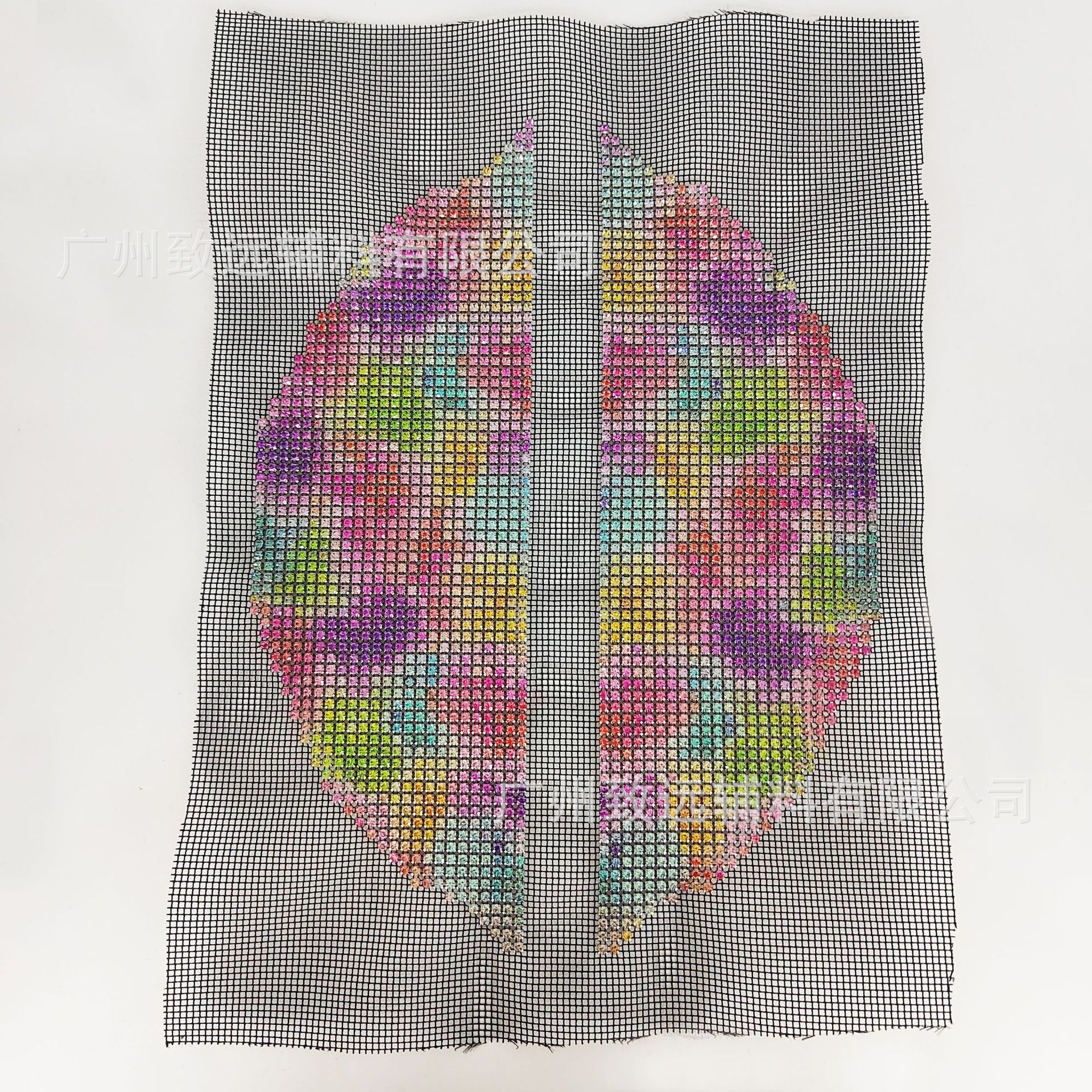 Venta directa de fábrica de malla de diamantes de imitación de 3 mm, decoración para zapatos, flores para zapatos, accesorios para la superficie de zapatos, accesorios de bricolaje para ropa, piezas de diamantes. image 7