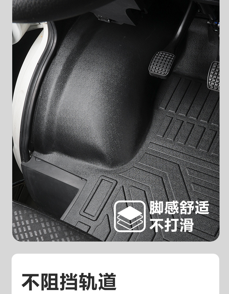 Suitable for Iveco Daily front row 11-26 models, full coverage interior accessories, TPE car floor mats, interior modification