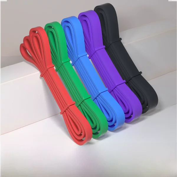 elastic band thickened resistance band fitness male auxiliary exercise strength training pull-up elastic rope yoga