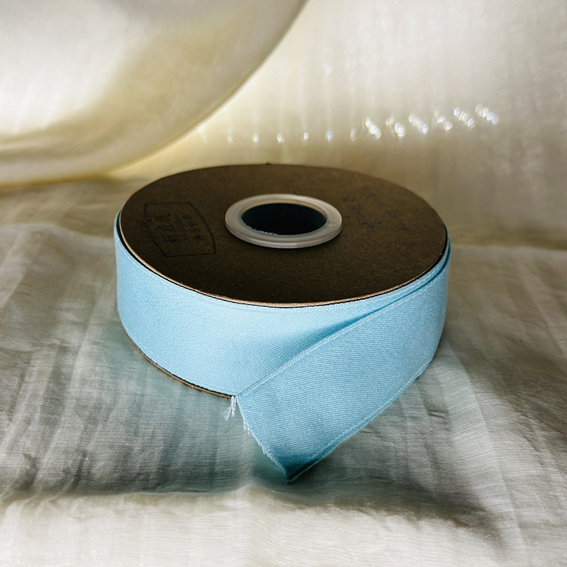 Nueva cinta de algodón de poliéster coreano, cinta de flores, lazo, accesorios de bricolaje hechos a mano, embalaje de regalo, cinta, rollo de 4cm mezclado