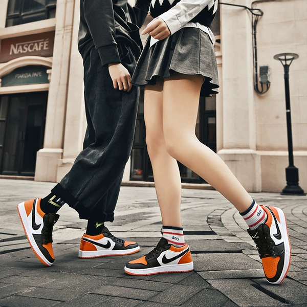 AJ1 buckle rebounds for men and women in the same style [Small one code]
