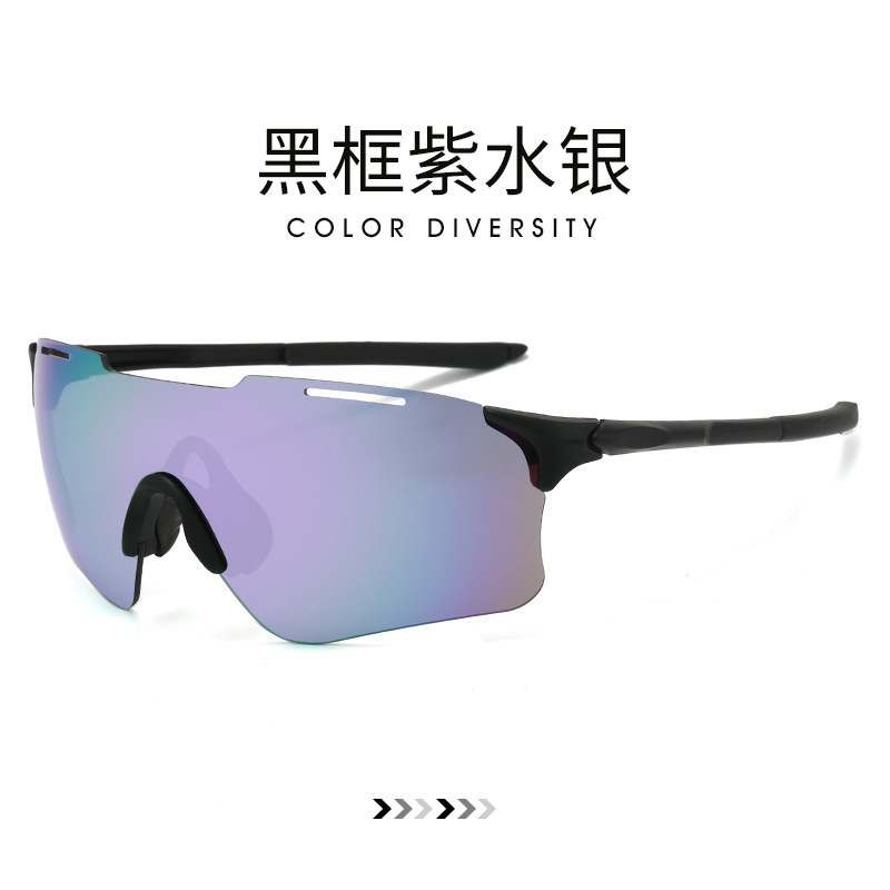 블랙 프레임 보라색 수은